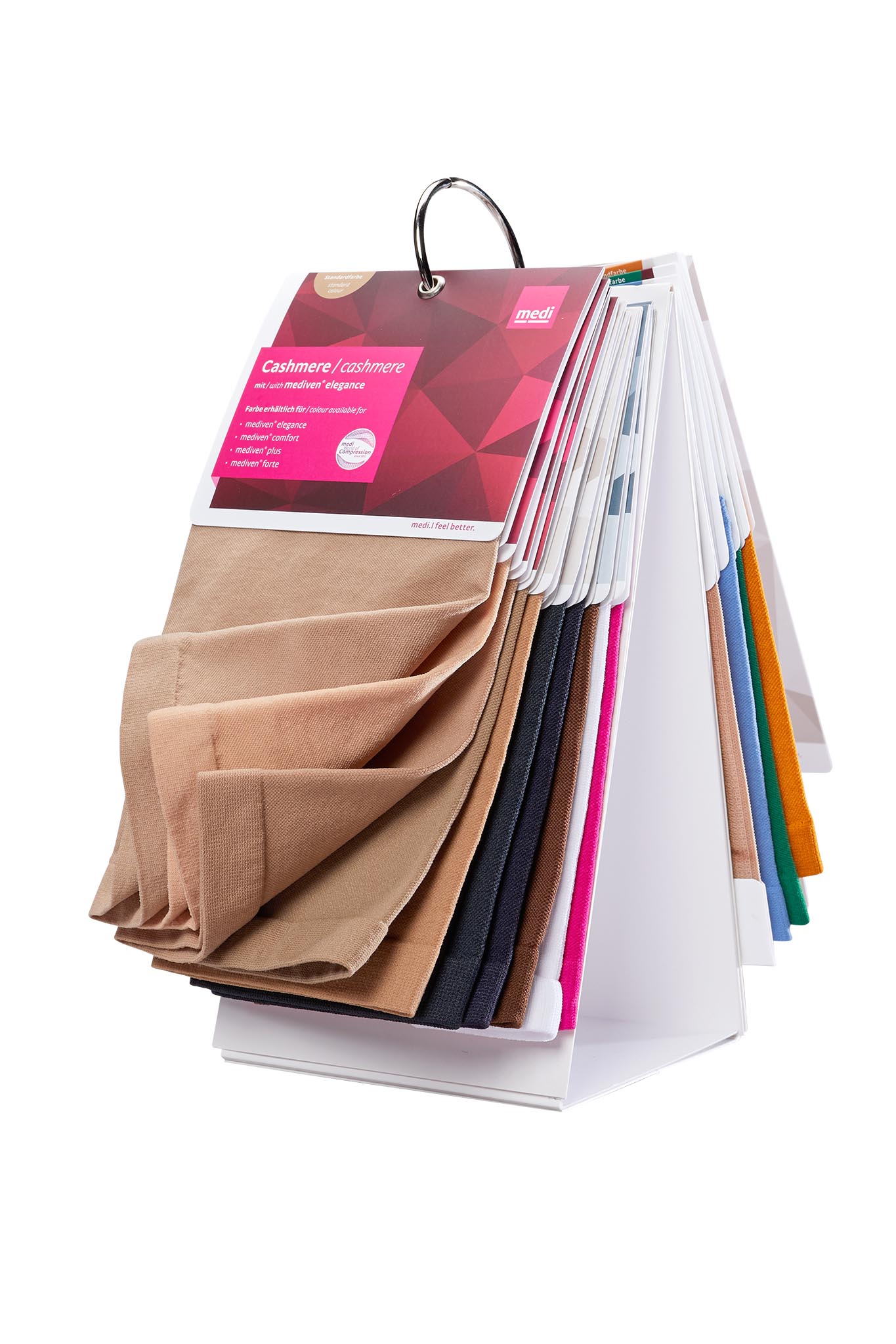 Mediven värit ja mallit, seisova teline