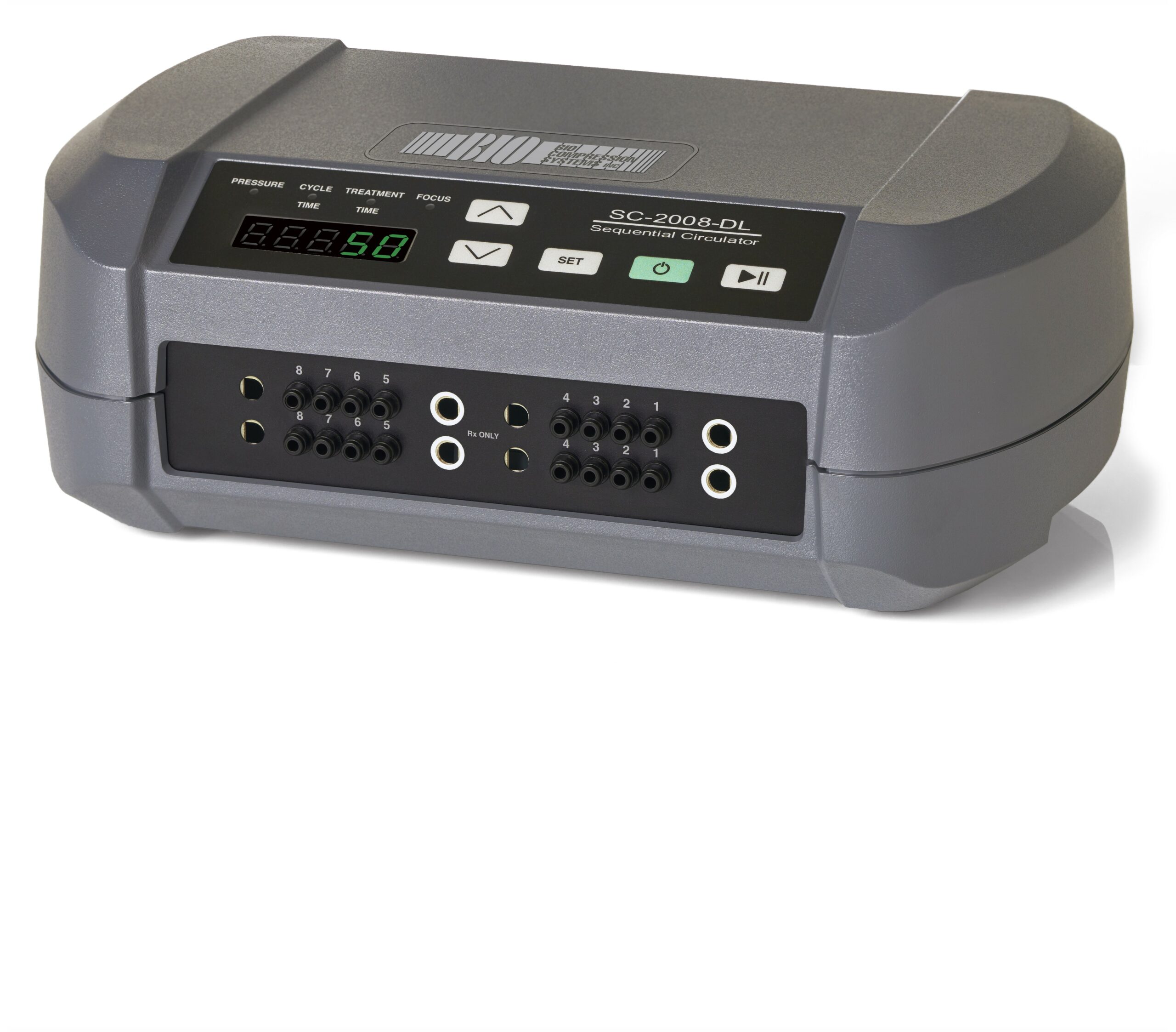 Bio Compression 8 kammiolle, digitaalinen pumppu