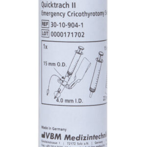 Quicktrach 2 Hätätrakeostomiakanyyli 4,0mm I.D., putkipakkaus