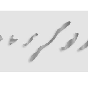 Hierontatyökalusetti 6 osaa