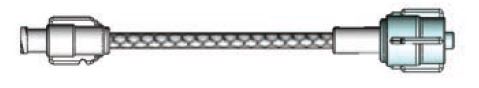 Jatkoletku (flex), 183cm, 1200 psi/83 bar, naaras- rotatoiva adapteri