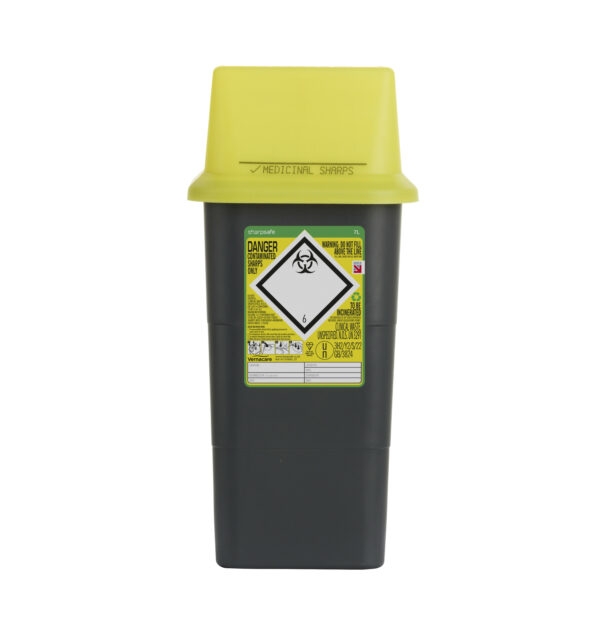 Sharpsafe-riskijäteastia, 7 l