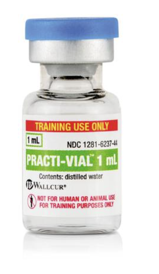 Practi-Vial 1ml harjoituslagenula