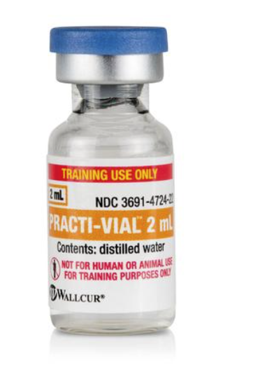 Practi-Vial 2ml harjoituslagenula