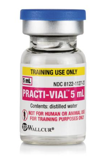 Practi-Vial 5ml harjoituslagenula