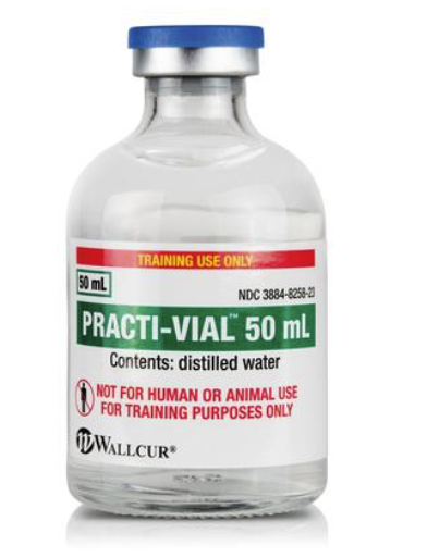 Practi-Vial 50ml harjoituslagenula