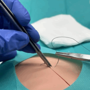 "Skin suture trainer"