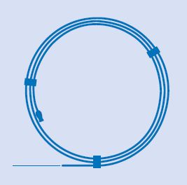 Ohjainvaijeri 150 cm Ø.038", suora